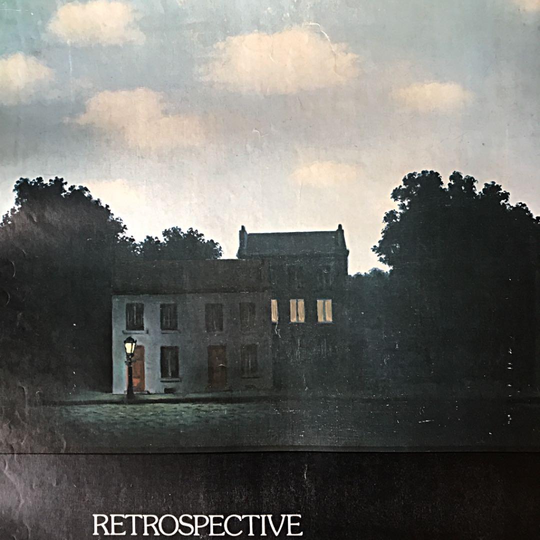 レア 【 ルネ・マグリット展 】ポスター  1979年  ポンピドーセンター