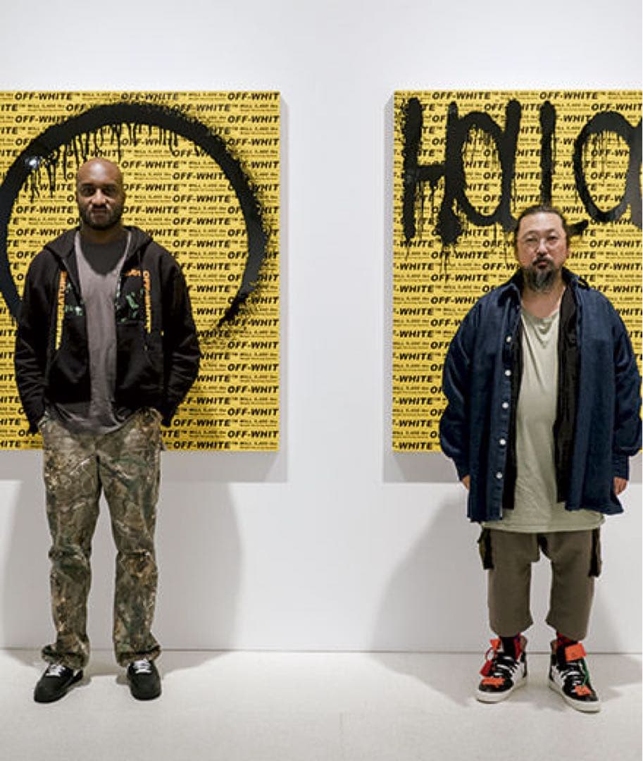 超希少 OFF WHITE 村上隆 正規版画 サイン入 - メルカリ