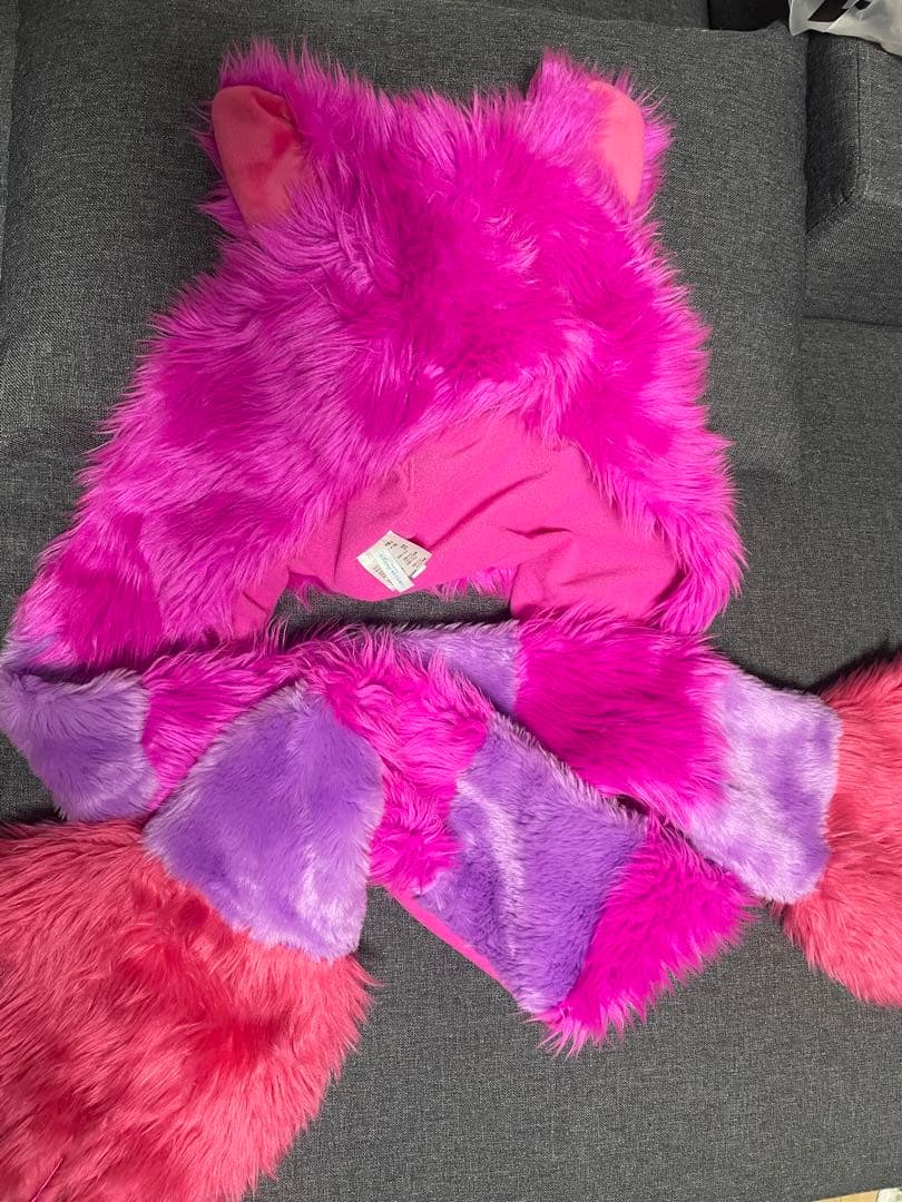 チェシャ猫 マフラー ファンキャップ ディズニー チシャ猫マフラー