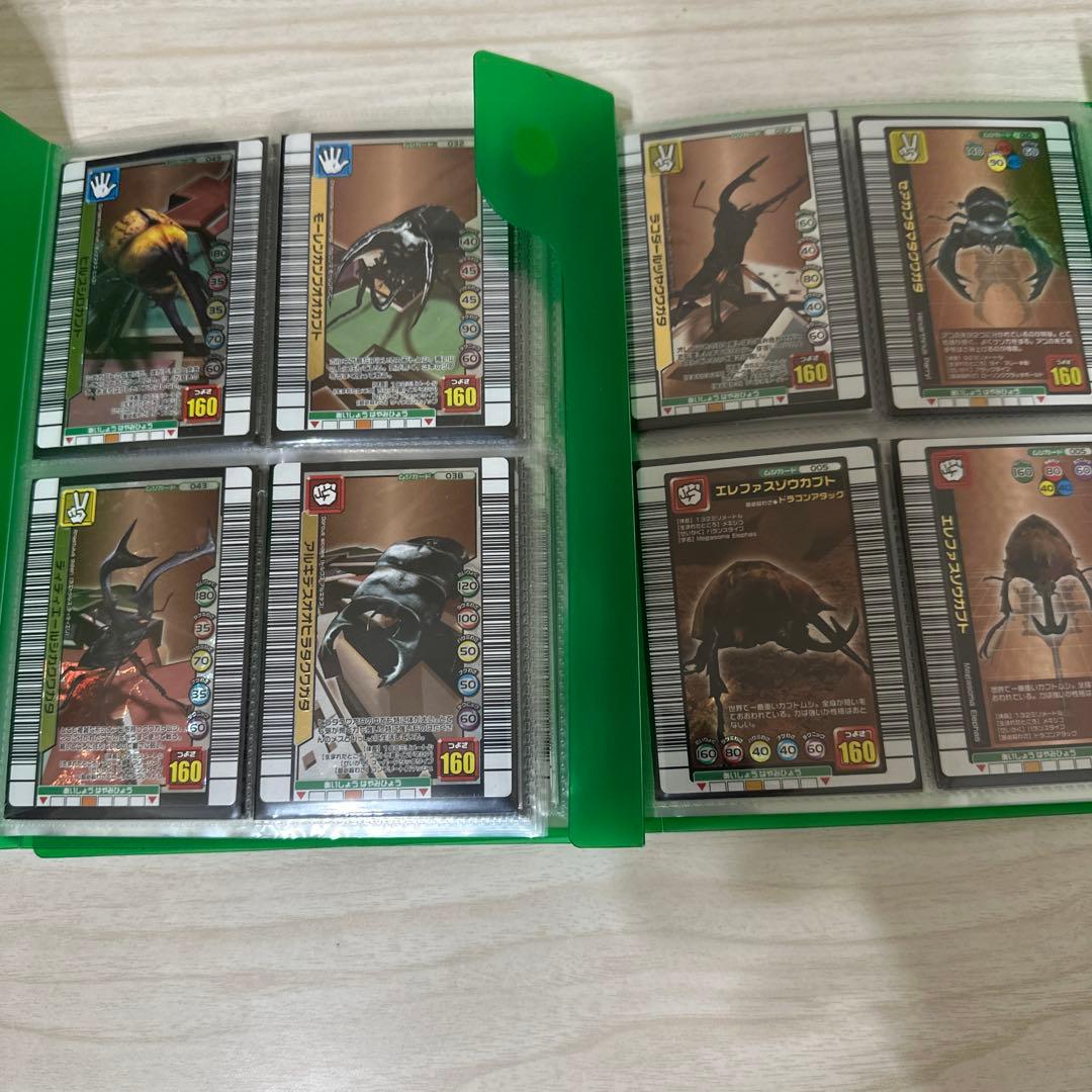 値下げ！まとめ売り　【極美品】旧ムシキング　銅レア　121枚セット