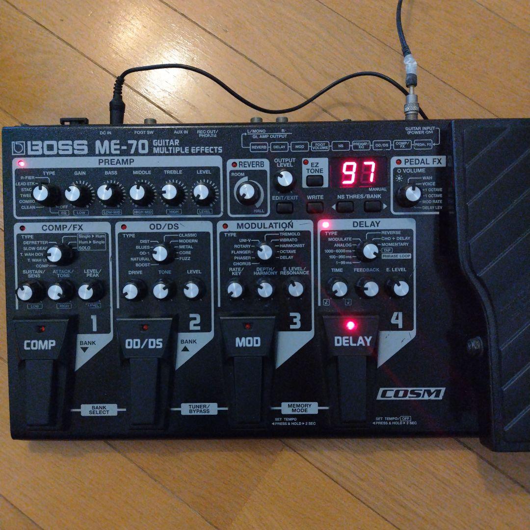 BOSS ME-70 マルチエフェクター 別売アダプター付 取説付