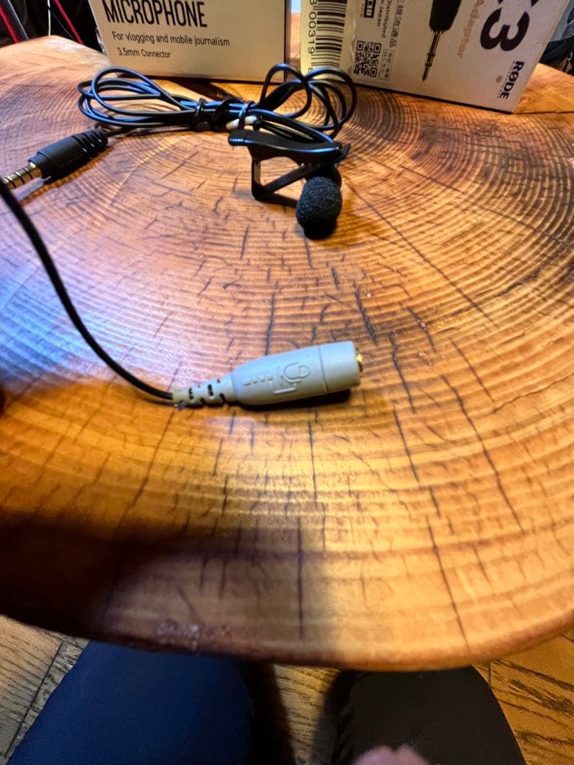 【ほぼ新品】SHURE MVL マイク + SC3アダプター