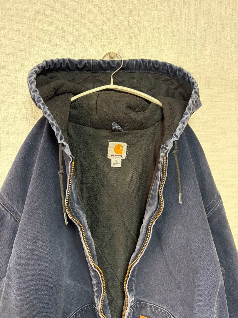 Carhartt カーハート ダック アクティブ ジャケット ネイビー フェード