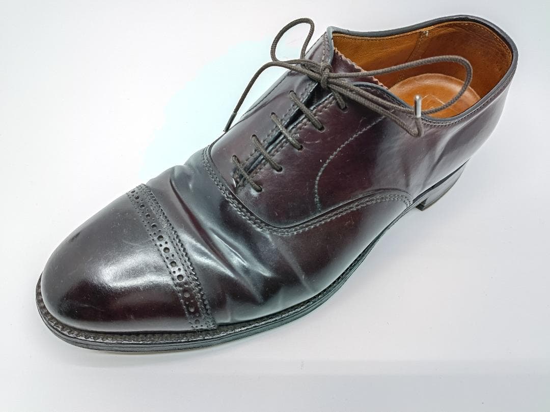 オールデン 9015 コードバン 8.5D バーガンディ Alden