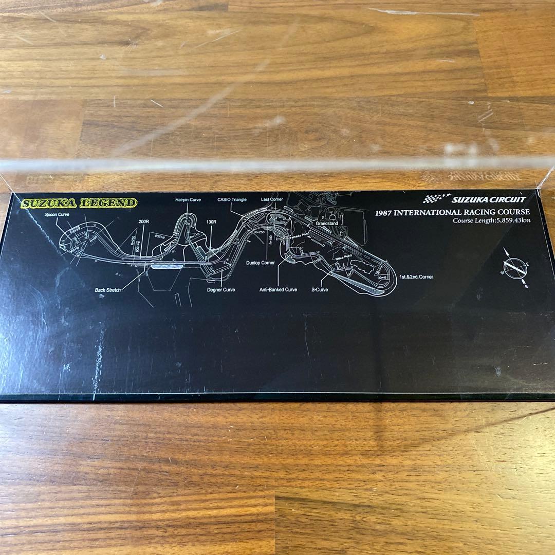 鈴鹿サーキット メインストレート アスファルト ／ 1987年 F1