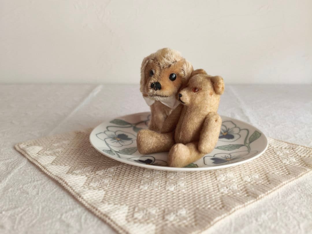 * vintage dogl ❀ きょとんとしたお顔が 可愛い ワンちゃん