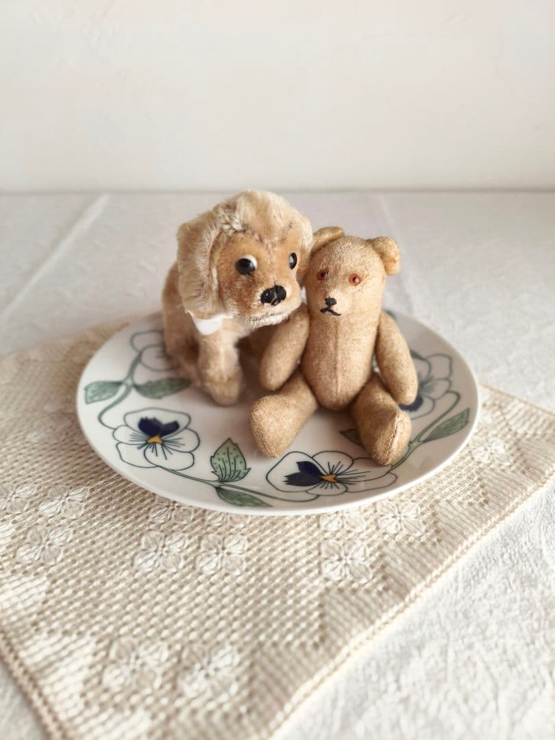 * vintage dogl ❀ きょとんとしたお顔が 可愛い ワンちゃん