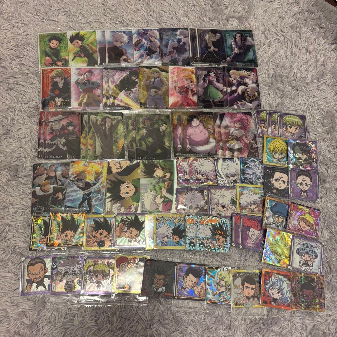 HUNTER × HUNTER 缶バッジ カード アクスタ ポストカードラバマス