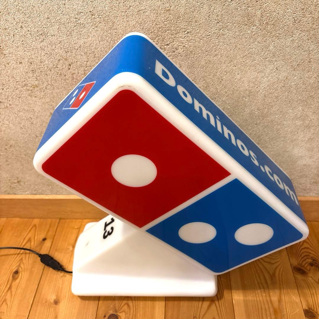 ドミノピザ ライトアップ 看板 カートッパー USA 看板 ネオン ガレージ
