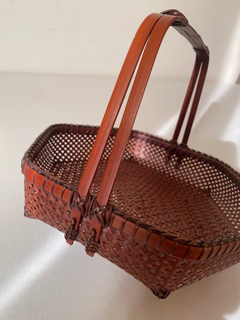 京都 祇園 西河 手付き竹籠 2025年最新】西河 竹の人気アイテム - メルカリ