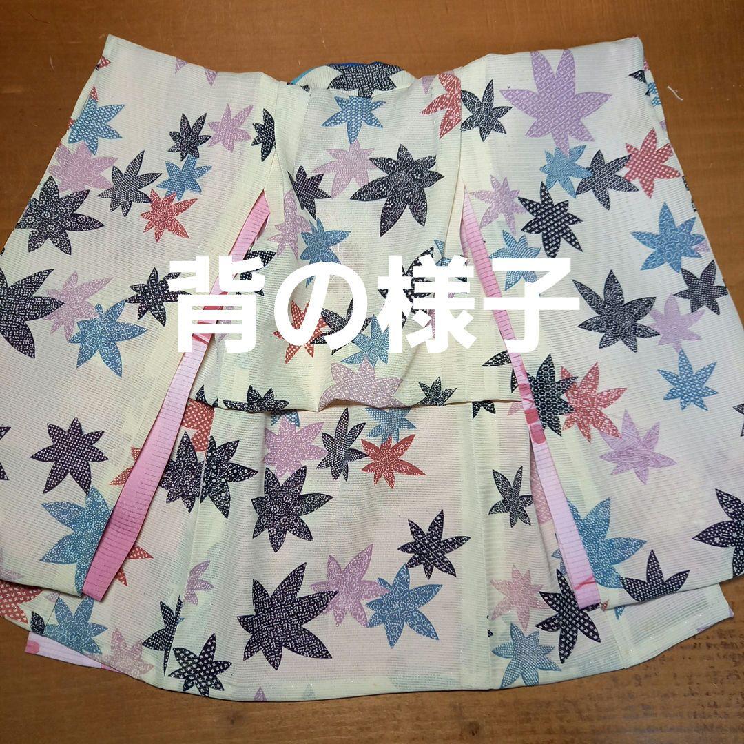 市松人形 12号 単衣 着物襦袢 作り帯 帯締め帯揚げ 正絹 絽 ドール ビスク