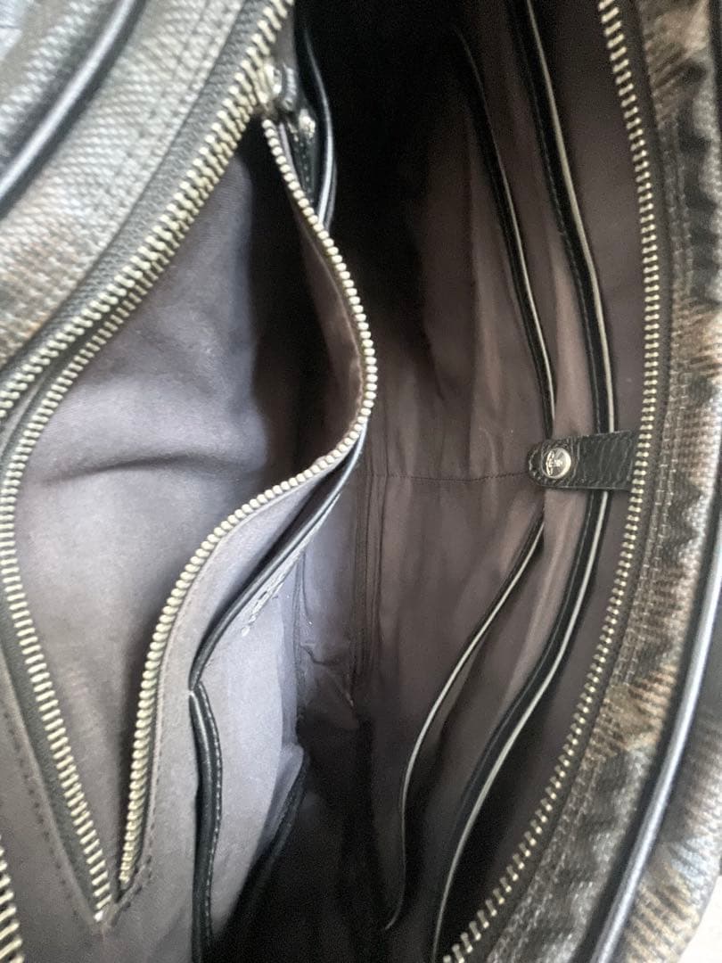 《極美品》ヴィヴィアンウエストウッド ブリーフケース 2way チェック PVC