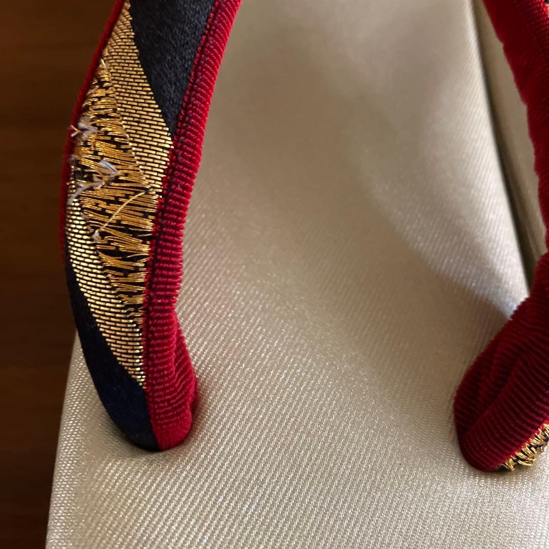 沙織　花柄刺繍 草履バックセット