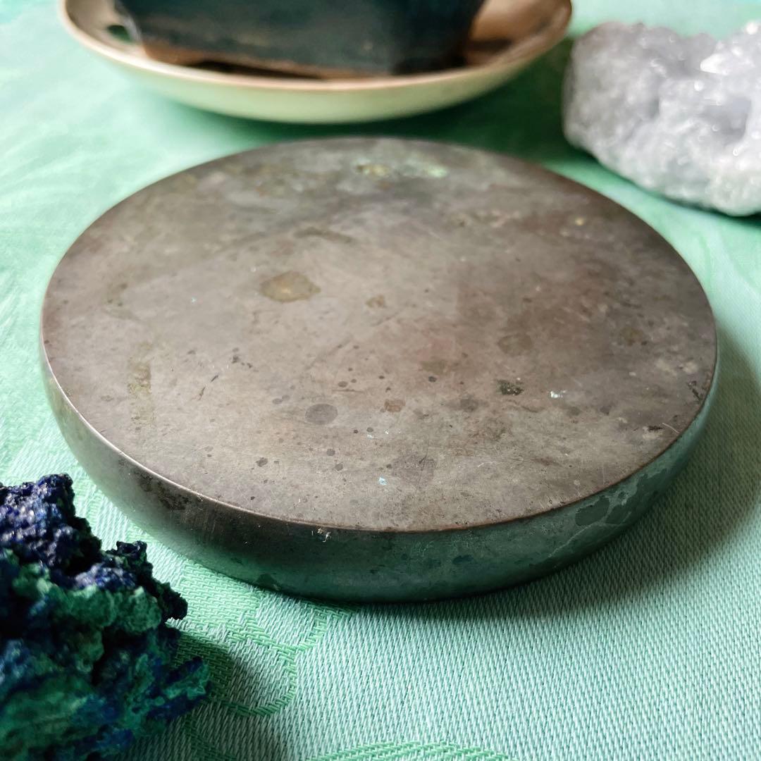 青銅鏡 鶴 亀 松