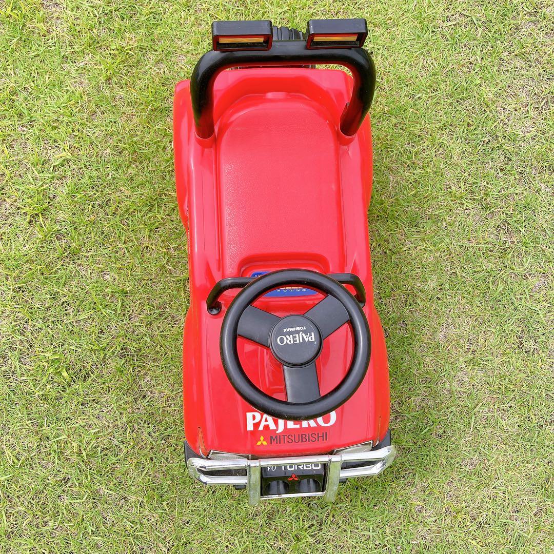 レア】三菱 パジェロ 足蹴り 自動車 キッズ 車 - メルカリ