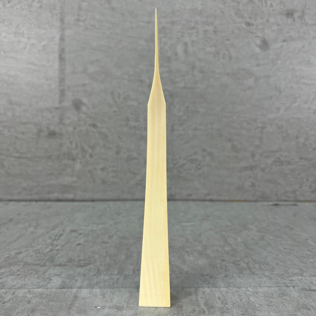 未使用級 最高級 津山撥 開き14cm 定価約150 三味線 和楽器 地唄