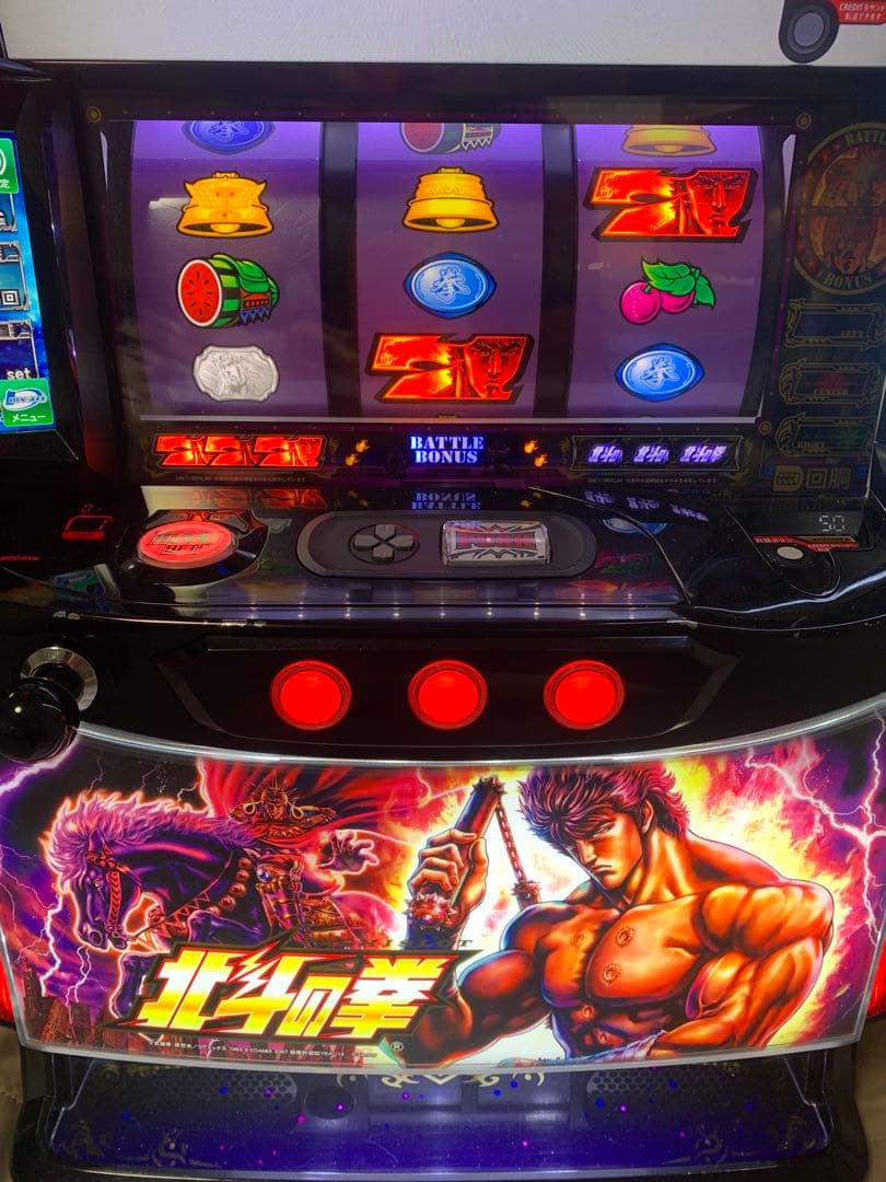 実機 スマスロ L パチスロ北斗の拳AD XR＋スマスロユニット付 ケンシロウ
