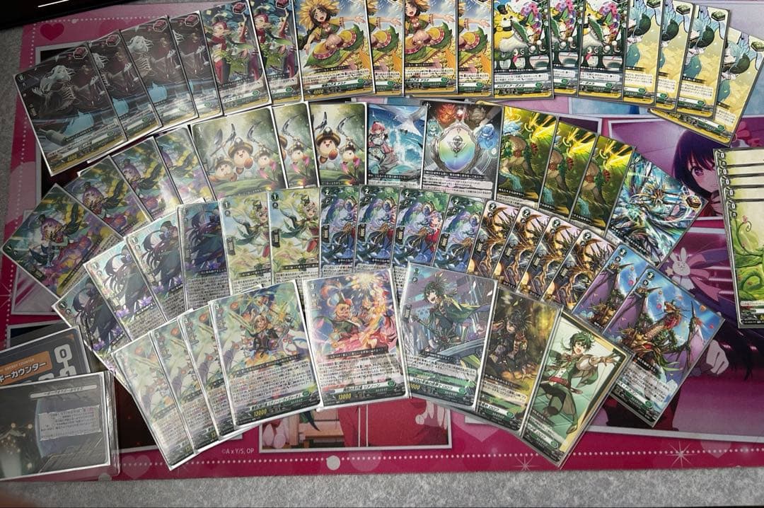 ヴァンガード　「Master Deckset 羽根山ウララ」 改造版