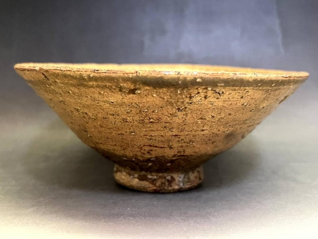 茶碗■清水六兵衛 古京焼 京、古清水 夏茶碗 古いお茶道具 仕覆 時代物 骨董■