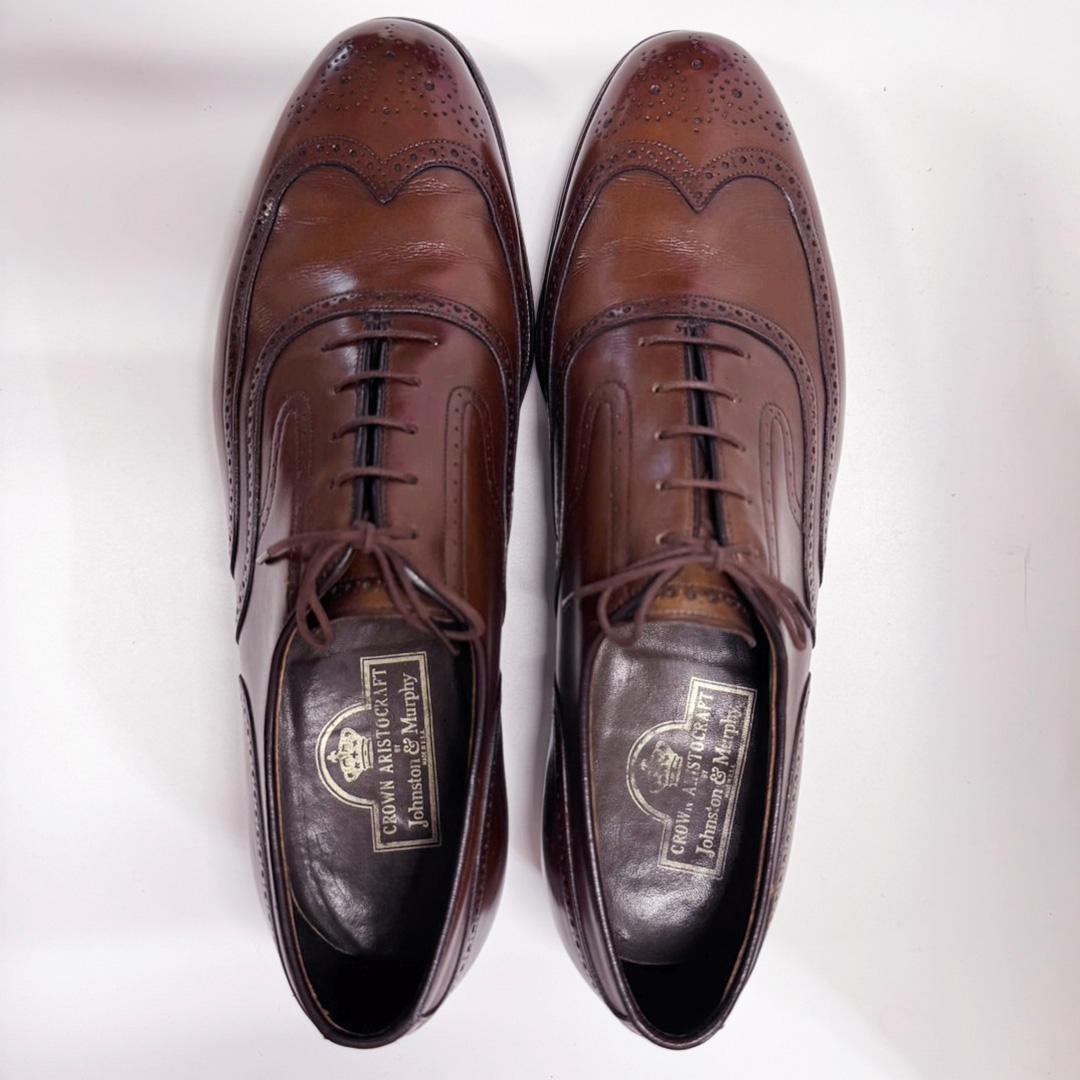 ジョンストンアンドマーフィー／10.5／クラウンアリストクラフト