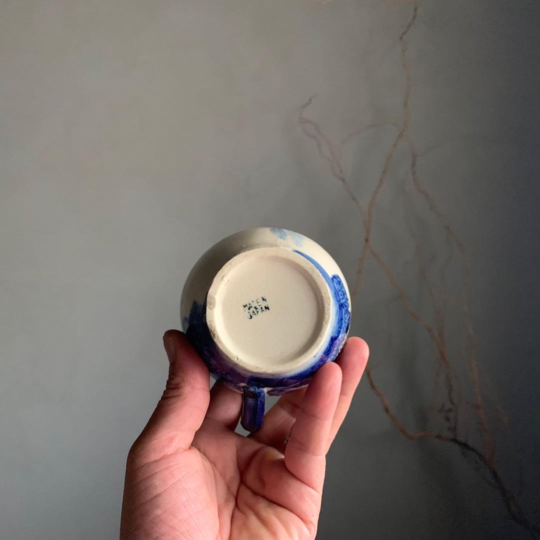 京阿蘭陀 酒注ぎ 注器 古道具 アンティーク 京焼 水注