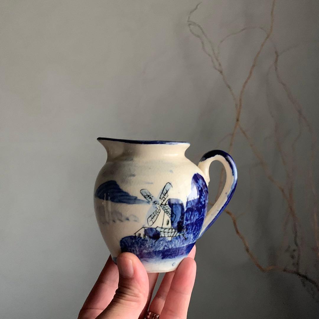 京阿蘭陀 酒注ぎ 注器 古道具 アンティーク 京焼 水注