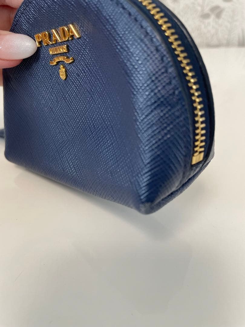 値下げ！PRADA ケース/小銭入れプラダ キーリング付