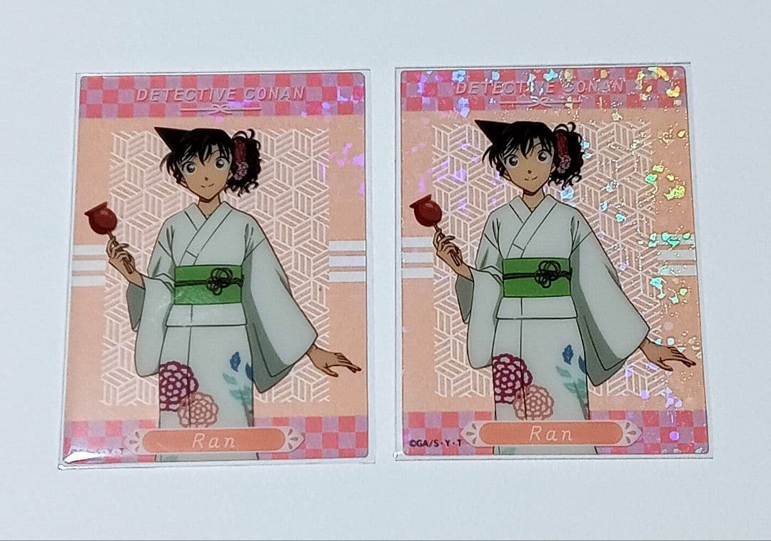 毛利蘭 着物 アクリルキーホルダー＋カード10点セット