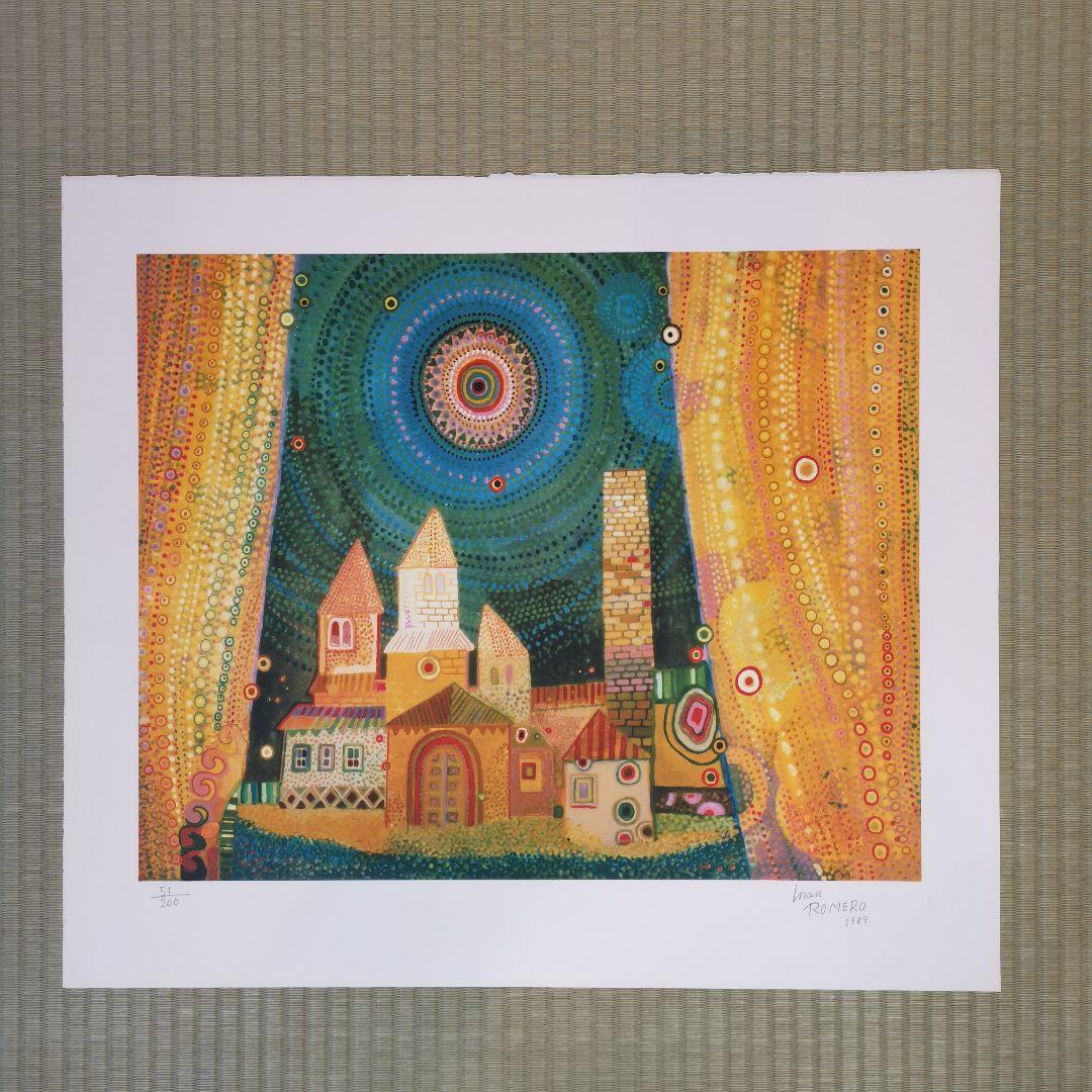 油絵 油彩 油彩画 絵画 絵【海と空と桃源郷岬の紫陽花】 笹山俊弘 「