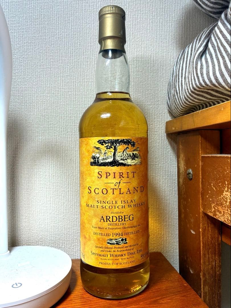 ビンテージ』アードベッグ10年 GM 社1994年蒸留55.8%