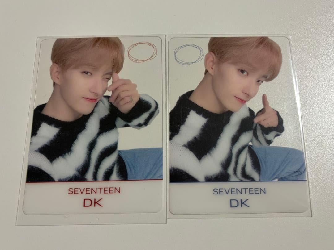 SEVENTEEN セブチ 24H クリアカード トレカ2枚セット【ドギョム