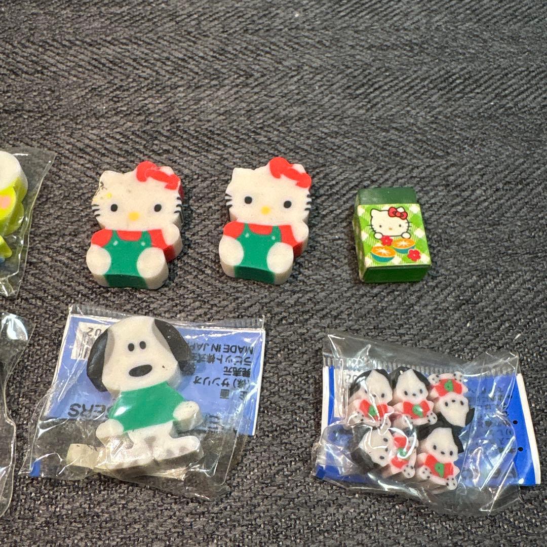 値下げ】 平成レトロ 激レア 希少 サンリオ 消しゴム 20個 セット
