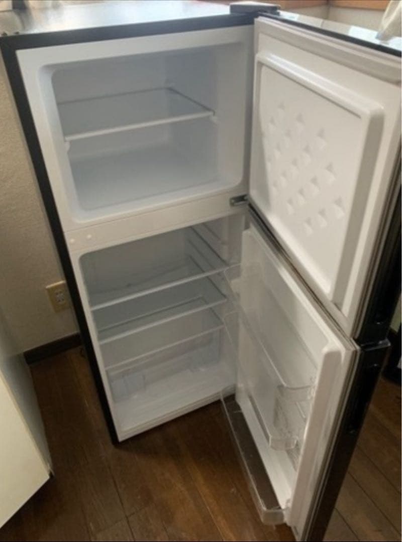 MAXZEN 冷蔵庫118Lガンメタリック2020年製 JR118ML01GM