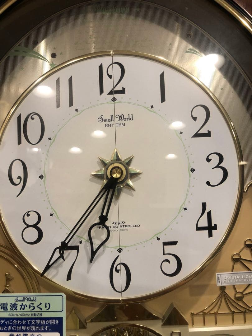 リズム　からくり時計　パルタージュ　スモールワールド