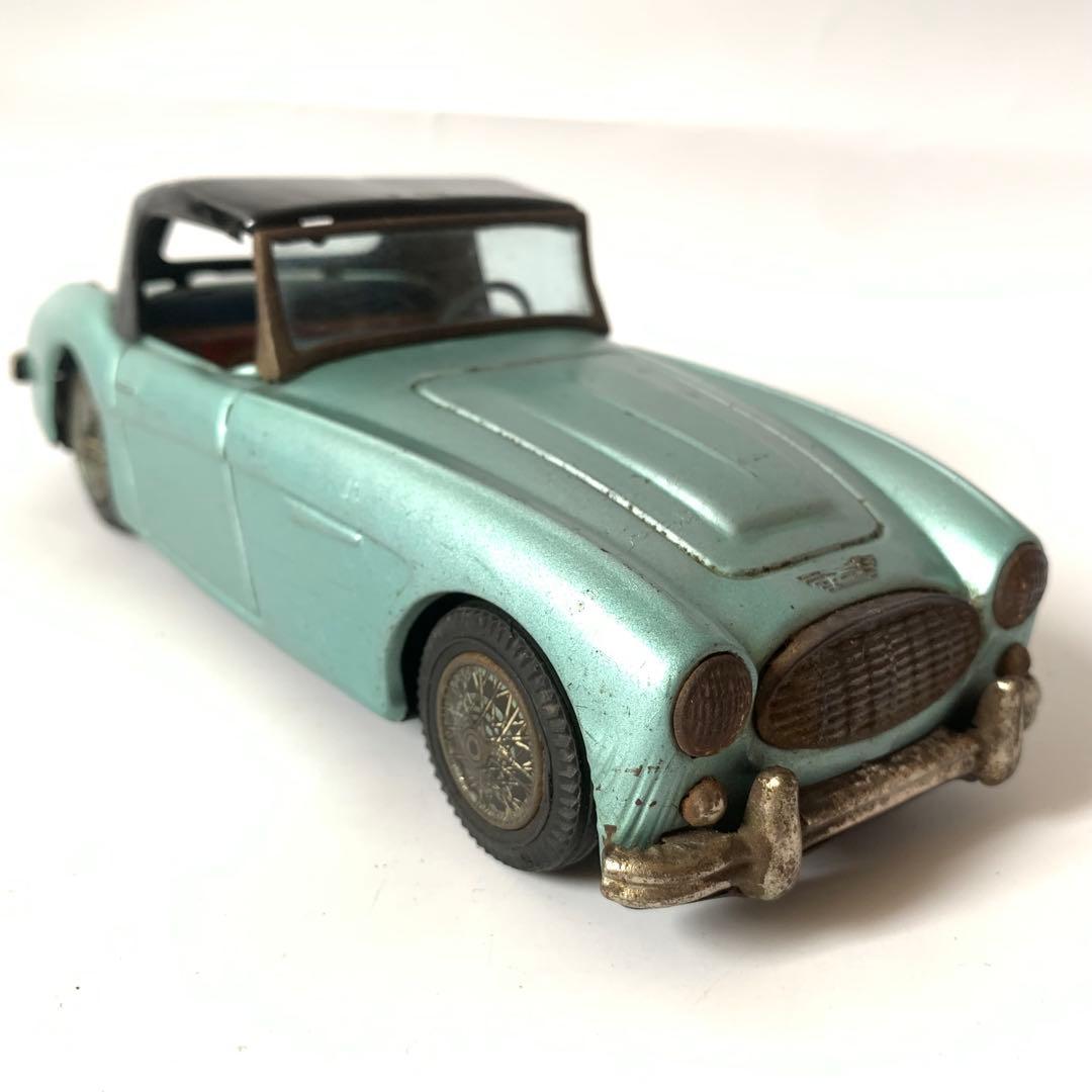 BCバンダイ オースチン ヒーレー ブリキ フリクション 当時物