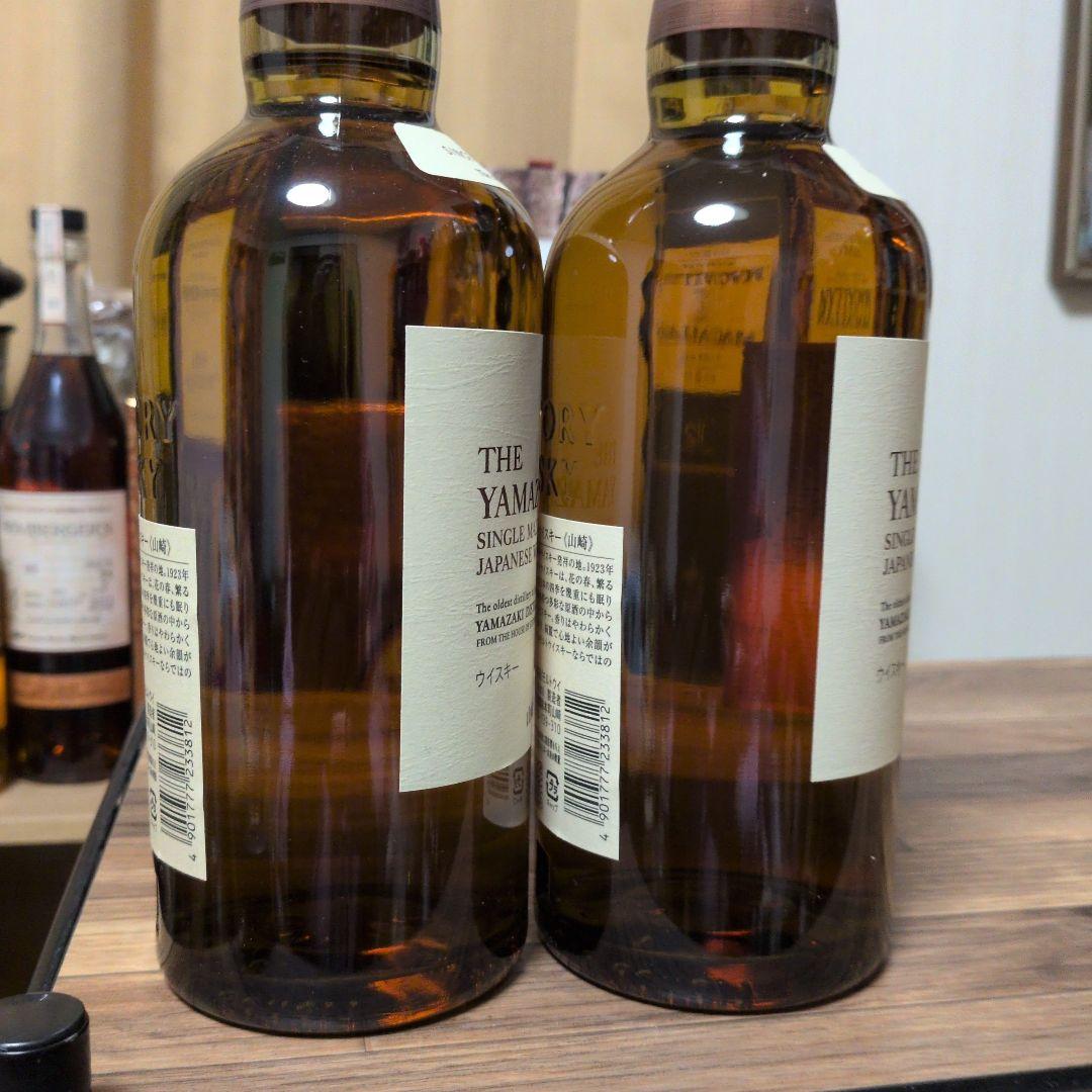 Yamazaki シングルモルトウイスキー 700ml 2本セット サントリー 山崎