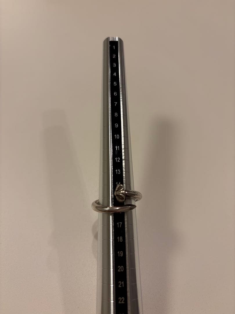 CHROME HEARTS クロムハーツ ネイル クロスボールリング US8