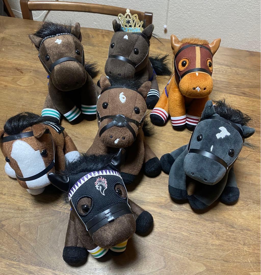 競馬アイドルホースぬいぐるみ⭐︎まとめ売り 競馬ぬいぐるみまとめ