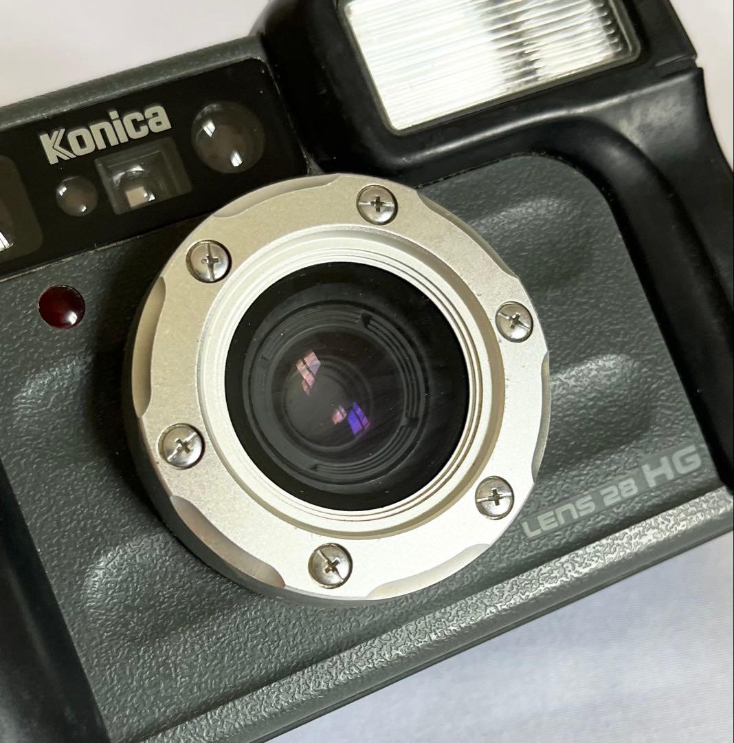 完動品】Konica 現場監督 LENS 28 HG フィルムカメラ