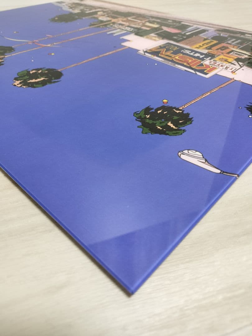 鈴木英人 ガラス製 壁掛け ガラスアート ピクチャー BAYFLOW コラボ