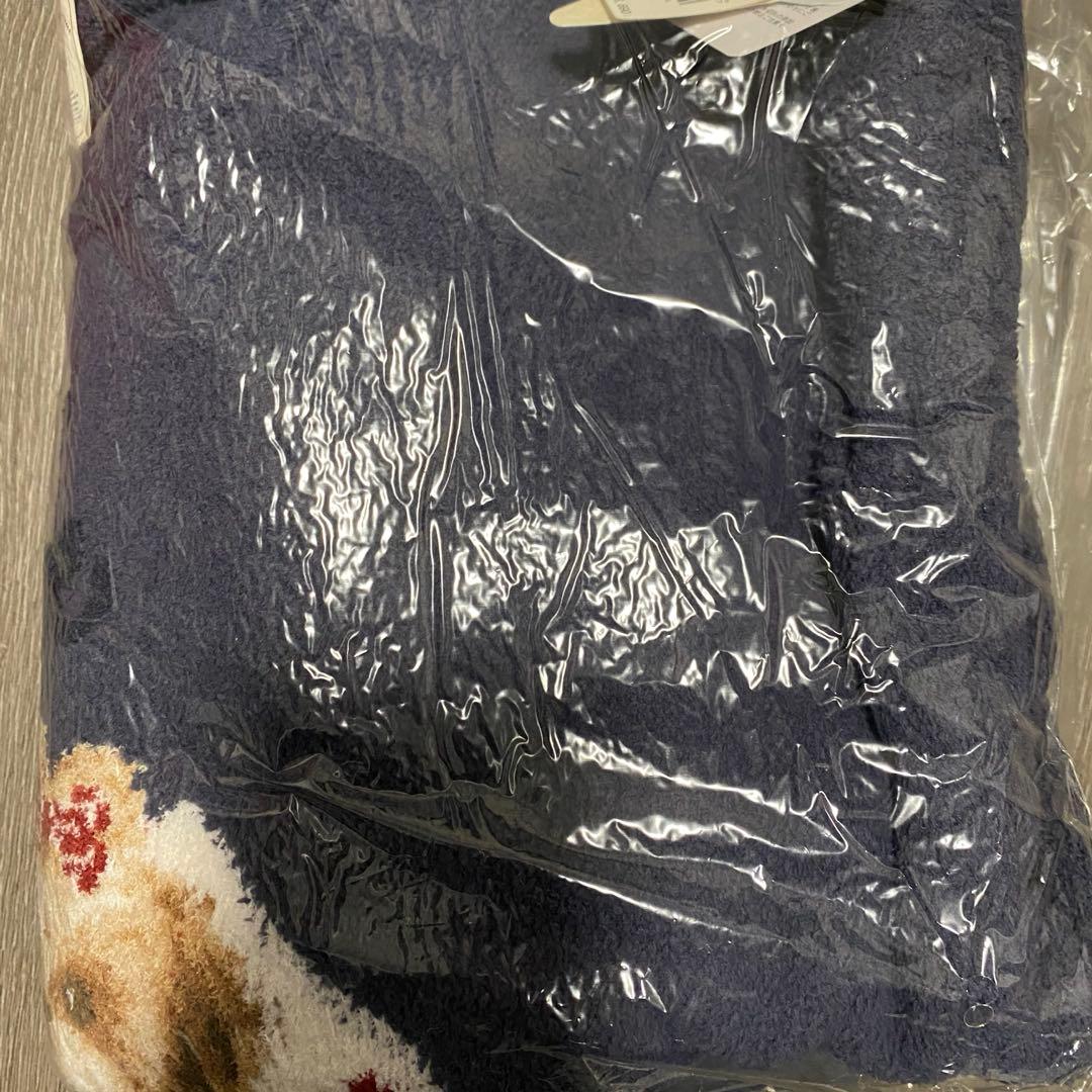 新品タグ付♡ ジェラートピケ ジャガードワンピース　ネイビー