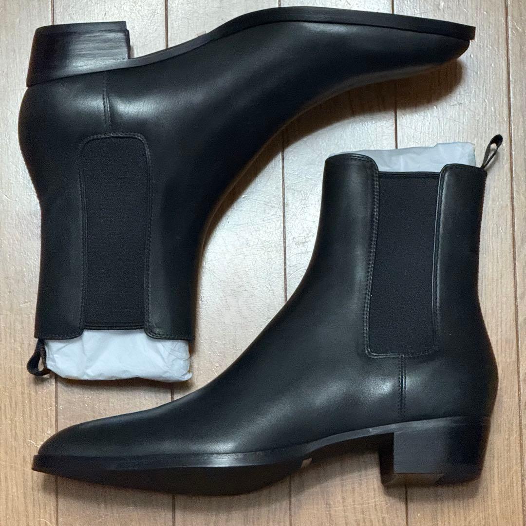 CTHY LUXURY MATERIAL LEATHER HEELBOOTS １