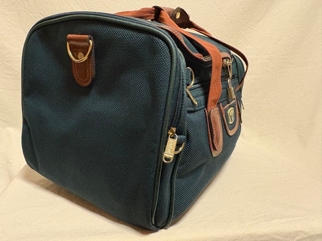 antler】英国ブランド アントラー ボストンバッグ ショルダー 鍵付き