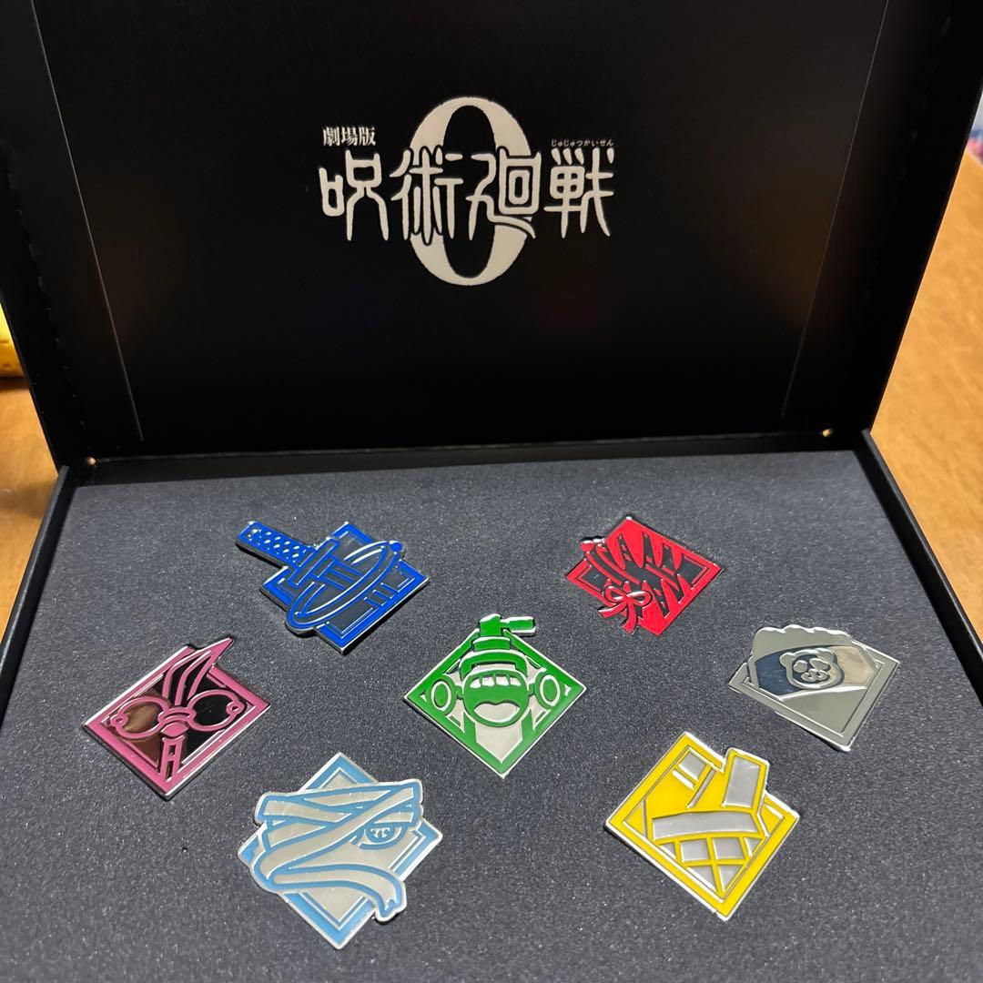 劇場版 呪術廻戦0 ブルーレイ購入特典 ピンバッジセット 新品未使用品