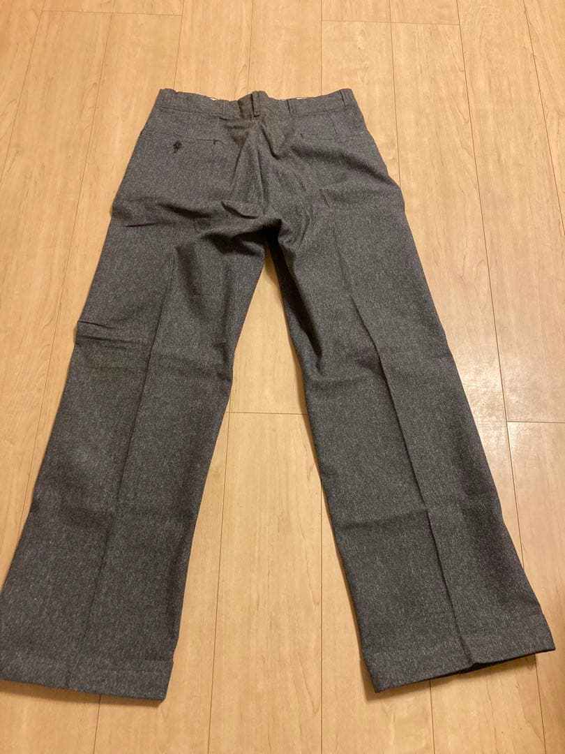 奇跡！ 40s 50s 黒シャンブレー ワークパンツ ほぼデッド！ビンテージ