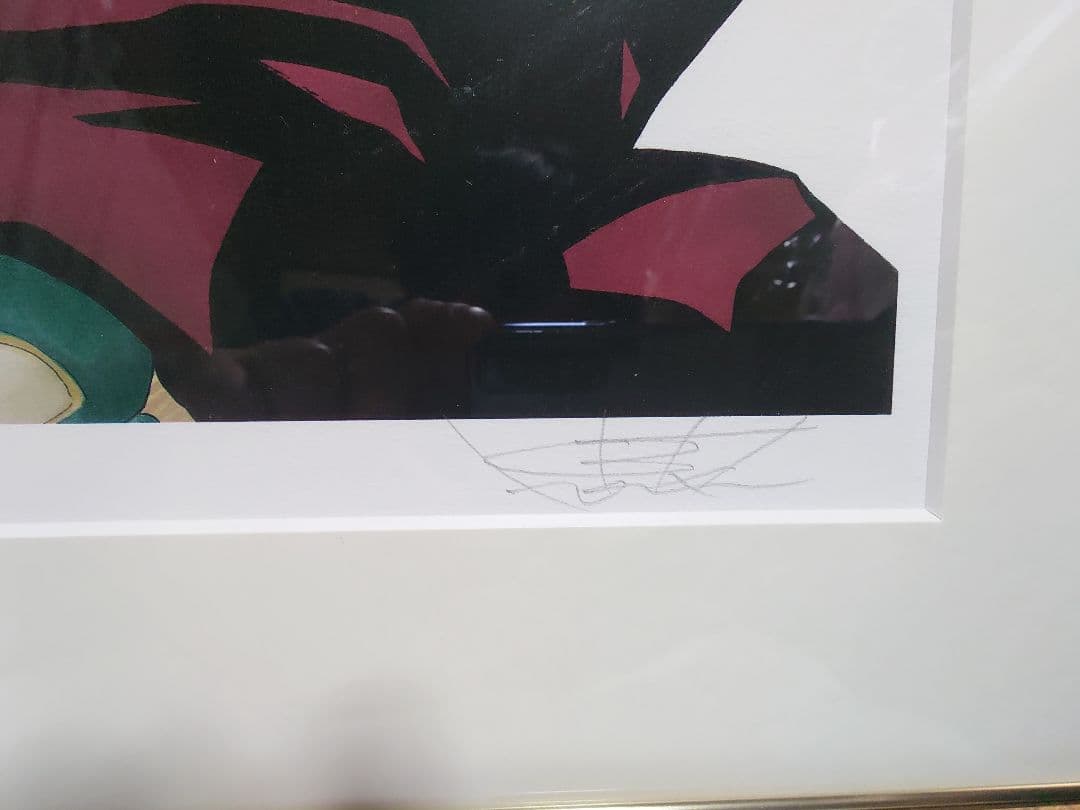 BLEACH 久保帯人先生 直筆サイン入り 額装 複製原画　シリアルナンバー入り