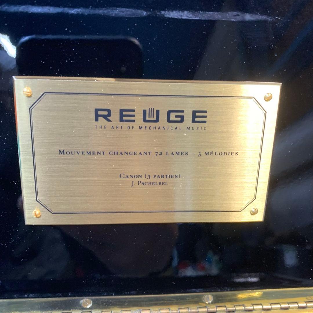 H415\" 動作確認済 REUGE オルゴール カノン 72弁