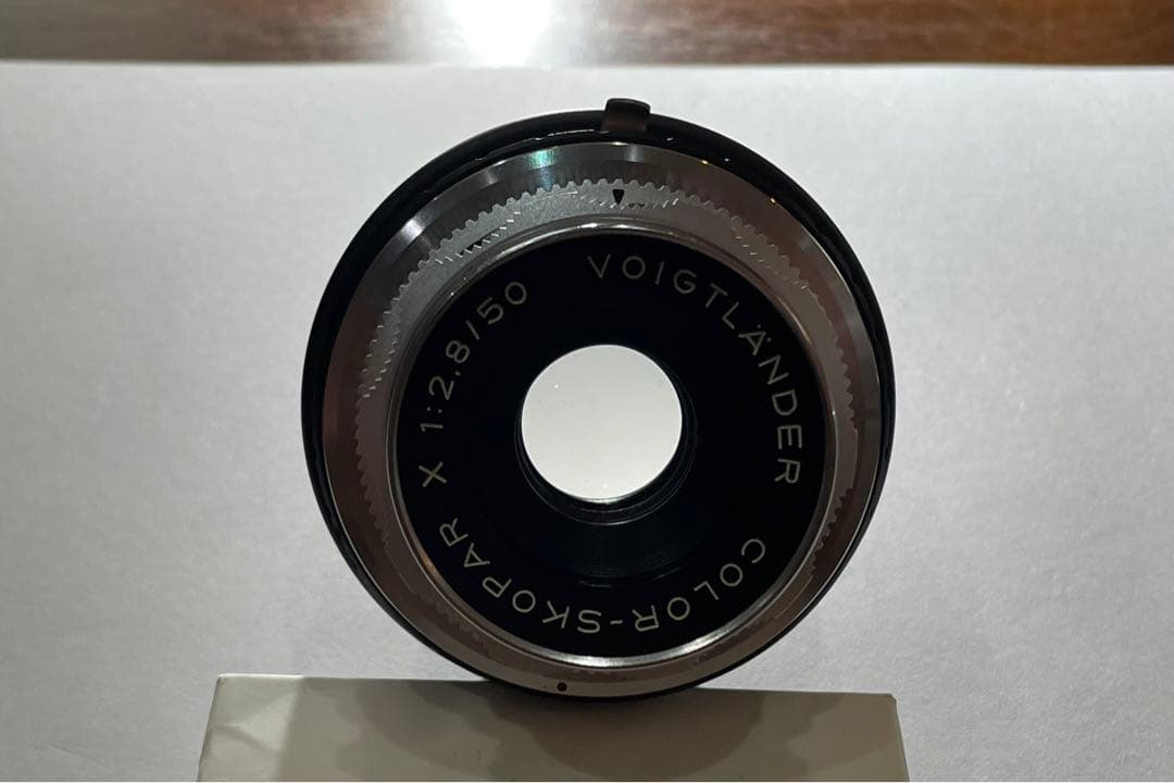 ジャンク・Voigtlander Color-scopar X 50mm 2.8 ドイツ製・ジャンク品