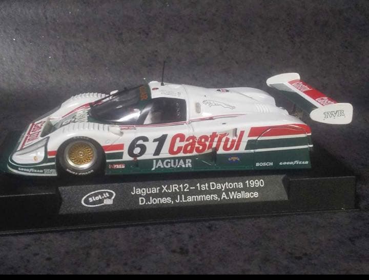 ①スロットカー 1/32 スロットイット ジャガー XJR12 デイトナ24未走