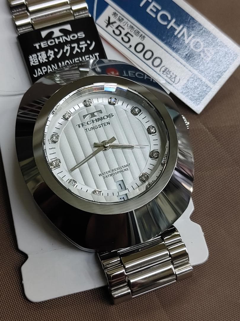 ☆テクノス☆T９C１２SS☆メンズ腕時計☆新品☆